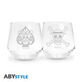 ONE PIECE - 2-Glas Set - Luffy & Ace SAS ABYSSE CORP