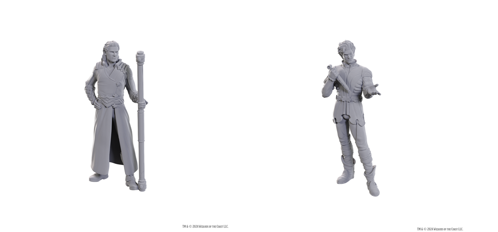 D&D Nolzur's Marvelous Miniatures: Special Edition Baldur's Gate 3 — Gale & Astarion