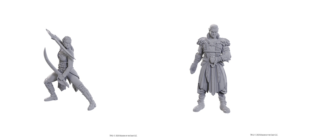 D&D Nolzur's Marvelous Miniatures: Special Edition Baldur's Gate 3 — Jaheira & Halsin