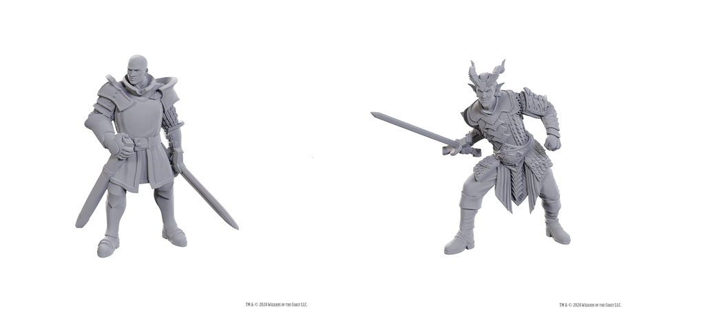 D&D Nolzur's Marvelous Miniatures: Special Edition Baldur's Gate 3 — Ulder Ravengard & Zevlor