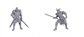 D&D Nolzur's Marvelous Miniatures: Special Edition Baldur's Gate 3 — Ulder Ravengard & Zevlor