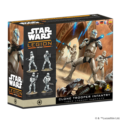Star Wars: Legion - Clone Troopers Infantry/DE/SP/FR
