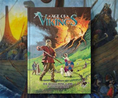 Age of Vikings RPG - Ditt Äventyr i Medeltida Island Chaosium