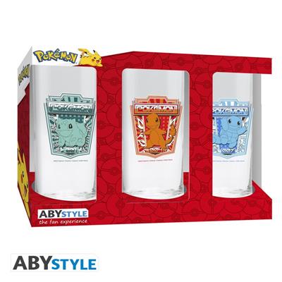Pokémon - 3 Glas Set SAS ABYSSE CORP