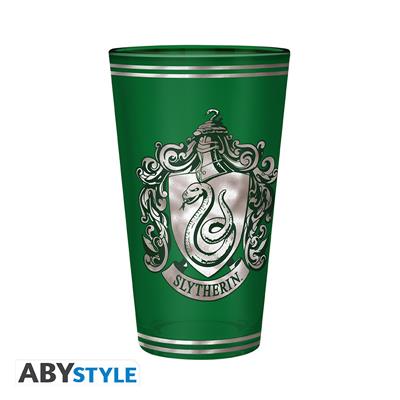 HARRY POTTER - Premium Large Glass - 400ml - Slytherin SAS ABYSSE CORP