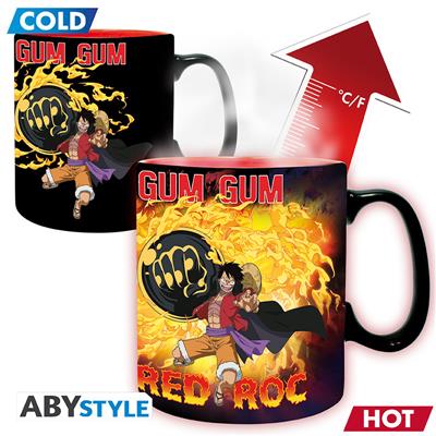 ONE PIECE - Mug Heat Change - 460 ml - Luffy vs Kaidou - Kartonglåda SAS ABYSSE CORP