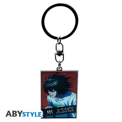 DEATH NOTE - Nyckelring Lenticular "Rättvisa" SAS ABYSSE CORP