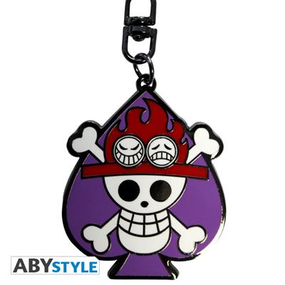 ONE PIECE - Nyckelring "Skull Ace" SAS ABYSSE CORP