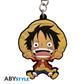 ONE PIECE - Nyckelring PVC "Luffy SD" SAS ABYSSE CORP