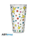 POKEMON - Stort Glas - 400ml - Pikachu Mönster SAS ABYSSE CORP