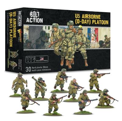 Bolt Action - US Airborne (D-Day) Platoon Warlord Games