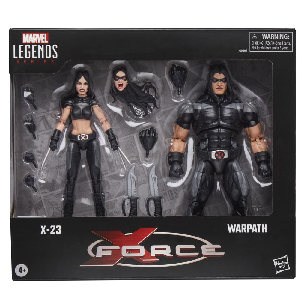 Marvel Legends X-Force X-23 & Warpath Two-Pack Hasbro