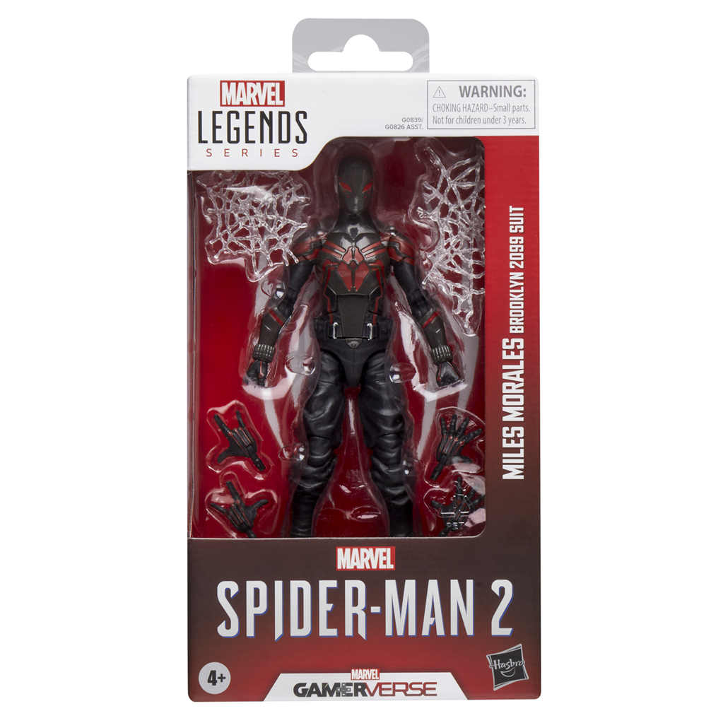 Marvel Legends Series Gamerverse Miles Morales Brooklyn 2099 Suit Hasbro