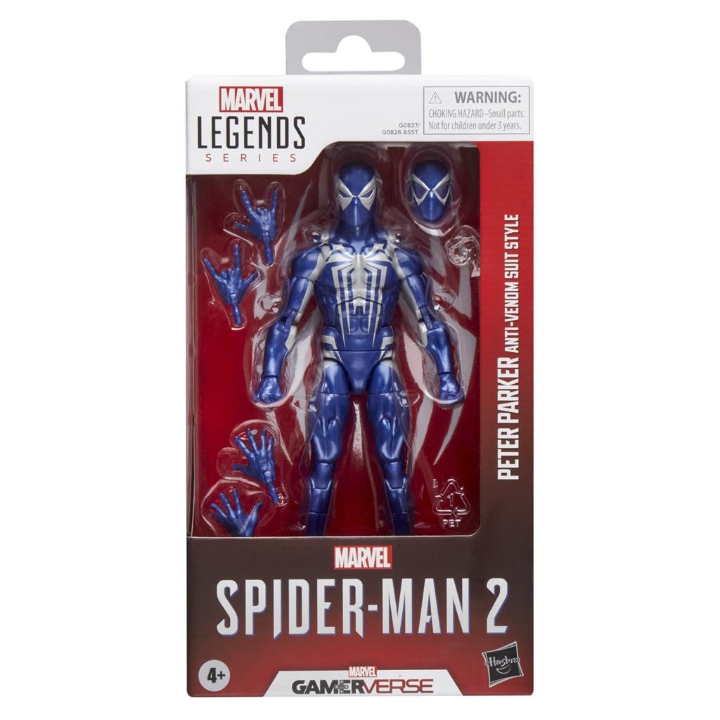 Marvel Legends Series Gamerverse Peter Parker Anti-Venom Suit Hasbro