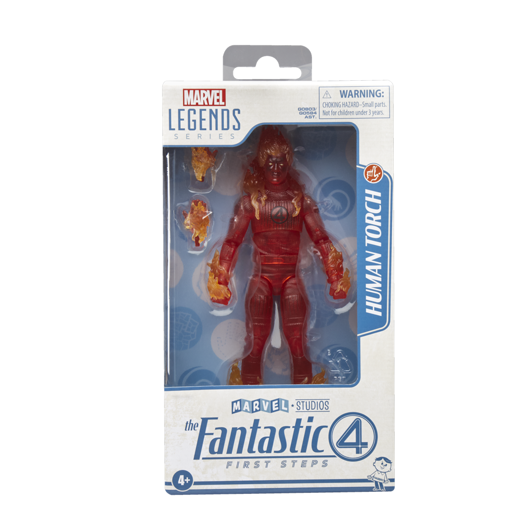 Marvel Legends Series Human Torch Actionfigur Hasbro