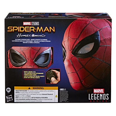 Marvel Legends Series Spider-Man Elektroniska Uttrycksfulla Mask Hasbro