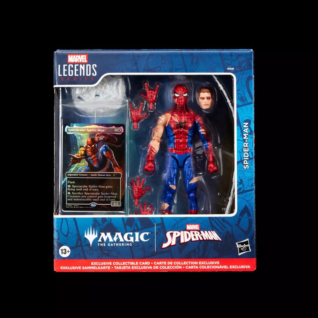 Marvel Legends Series Magic: The Gathering Battle-Damaged Spider-Man