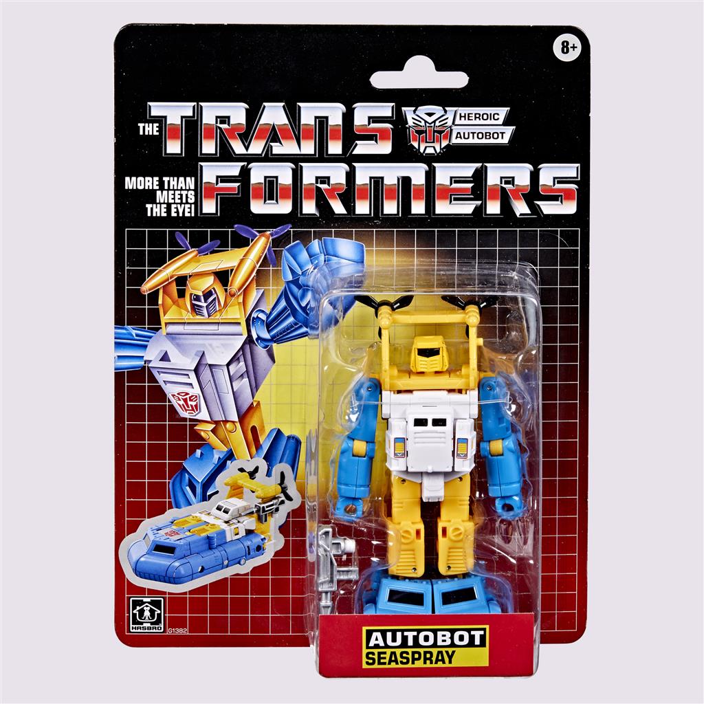 Transformers Retro G1 Autobot Seaspray - Nostalgisk Actionfigur