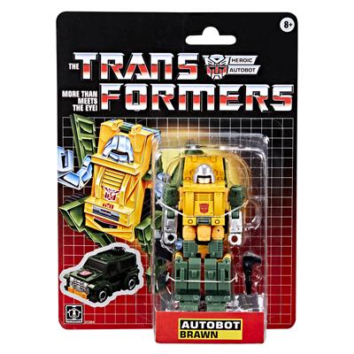 Transformers Retro G1 Autobot Brawn – Nostalgisk Actionfigur