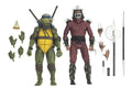 TMNT (1990 Film) - 7" Skala Action Figur - Takstrid Shredder vs Leo