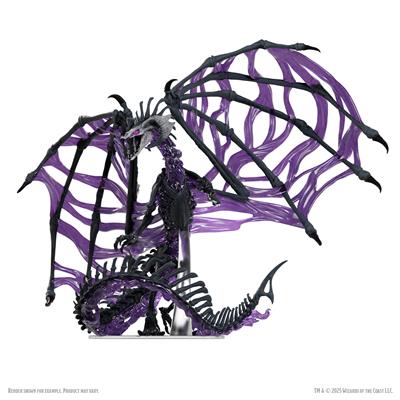 D&D Icons of the Realms: Black Dracolich Boxed Miniature