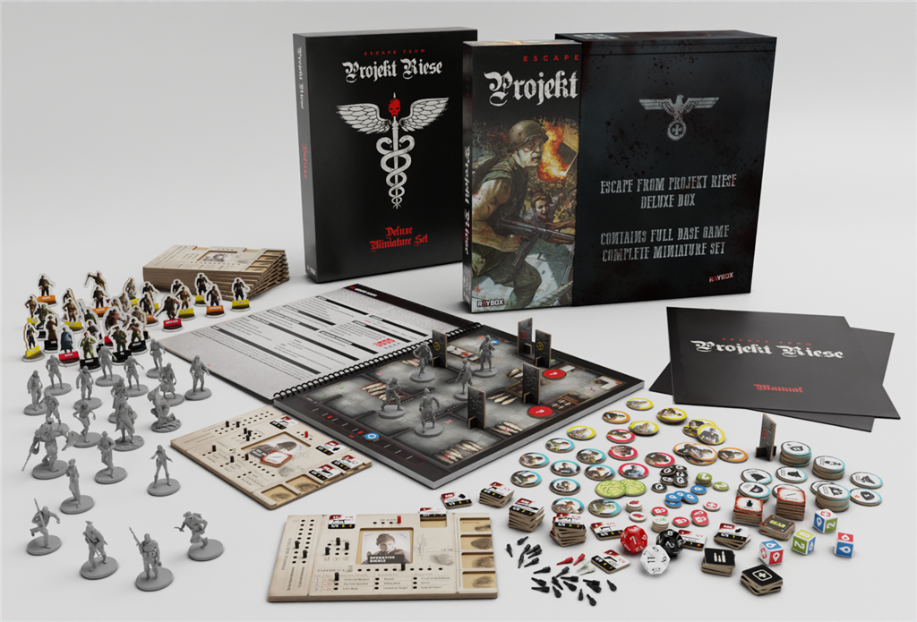 Escape from Projekt Riese DELUXE Set Raybox Games