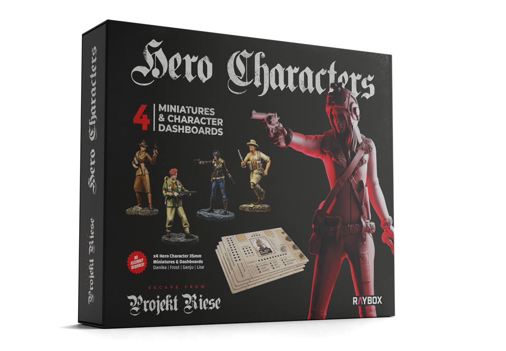 Escape from Projekt Riese - Herofigurer Raybox Games