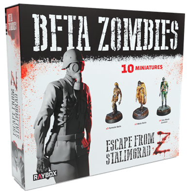 Beta Zombies - EN - Plastfigurer i Set med 10 Stycken Raybox Games