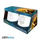 LORD OF THE RINGS - 2 Glas Set Prancing Pony & Gondor SAS ABYSSE CORP