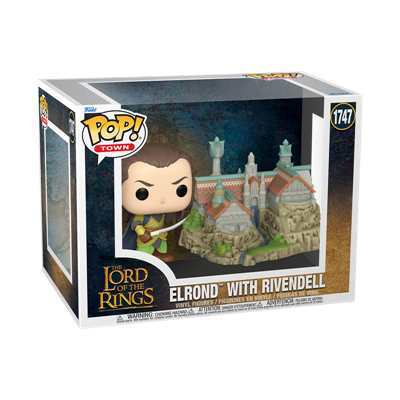 Funko POP Town: LOTR S8 - Elrond & Rivendell Funko