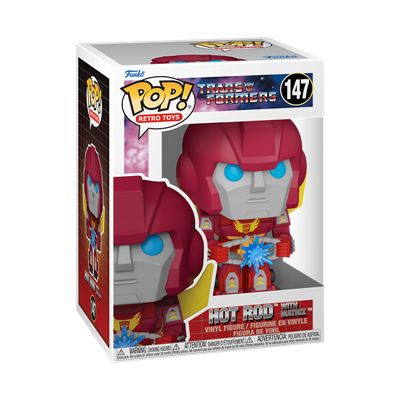 Funko POP Vinyl: Transformers S4 - Hot Rod med Matrix Funko
