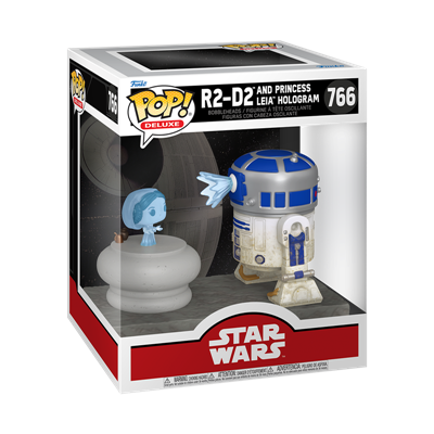 Funko POP Deluxe: SWS9-R2-D2 med Leia Funko