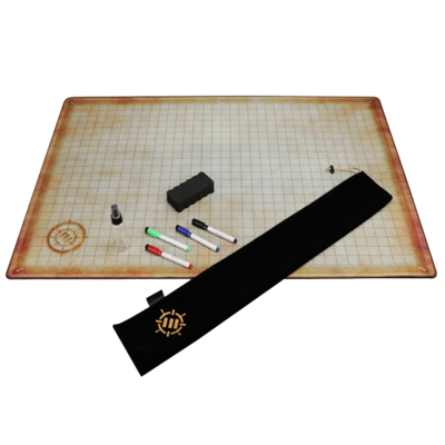 ENHANCE Deluxe RPG Grid Mat Campaign Kit Enhance Gaming