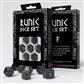 Runic Mixed-blue & Gold Dice Set Q-Workshop