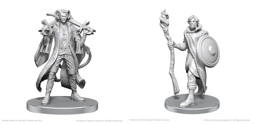 Critical Role Omålade Miniatyrer: Mollymauk Tealeaf & Caduceus Clay