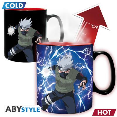 NARUTO SHIPPUDEN - Mug HeatChange - 460ml - Kakashi/Itachi SAS ABYSSE CORP