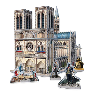 Assassin’s Creed Unity Notre-Dame de Paris 3D Puzzle Distrineo