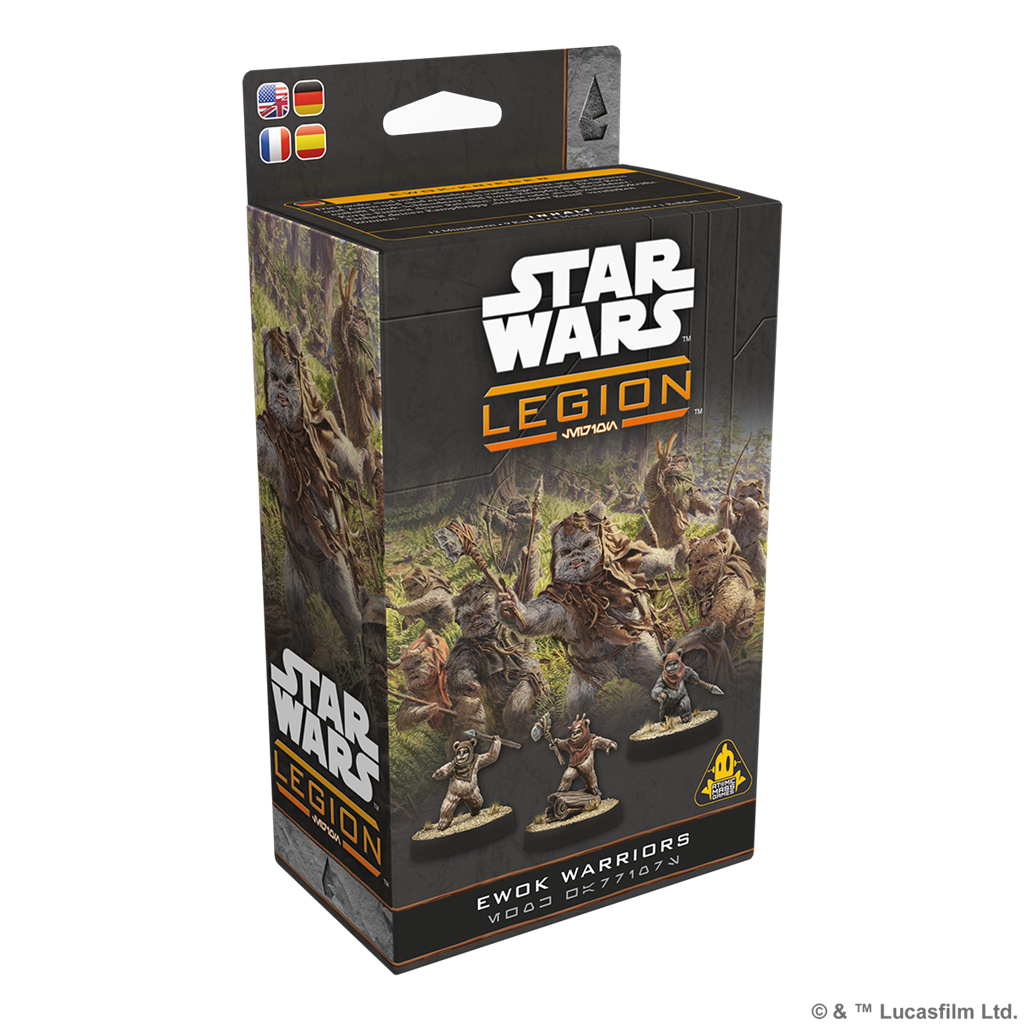 Star Wars: Legion – Ewok Warriors Enhetsutökning – DE/EN/SP/FR
