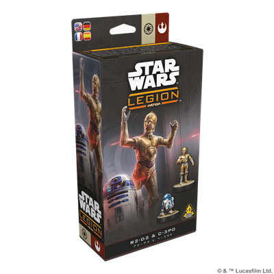 Star Wars: Legion - Operativ Expansion med R2-D2 & C-3PO – DE/EN/SP/FR