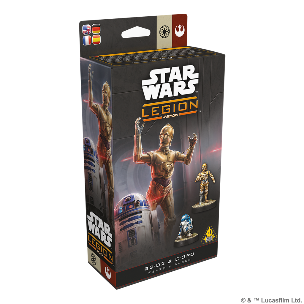 Star Wars: Legion - Operativ Expansion med R2-D2 & C-3PO – DE/EN/SP/FR