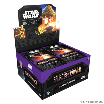FFG - Star Wars: Unlimited - Secrets of Power Booster Display (24 Booster)