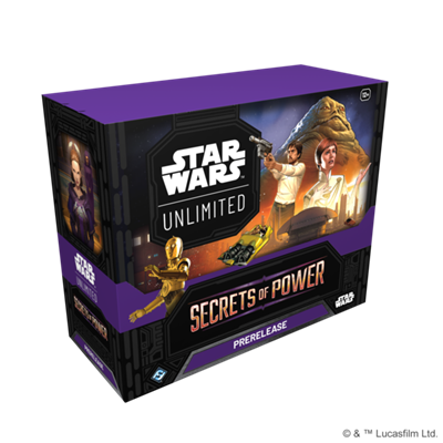 FFG - Star Wars: Unlimited - Secrets of Power Prerelease Box