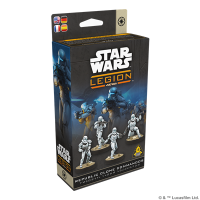 Star Wars: Legion - Republikens Klonkommandoenheter/DE/SP/FR