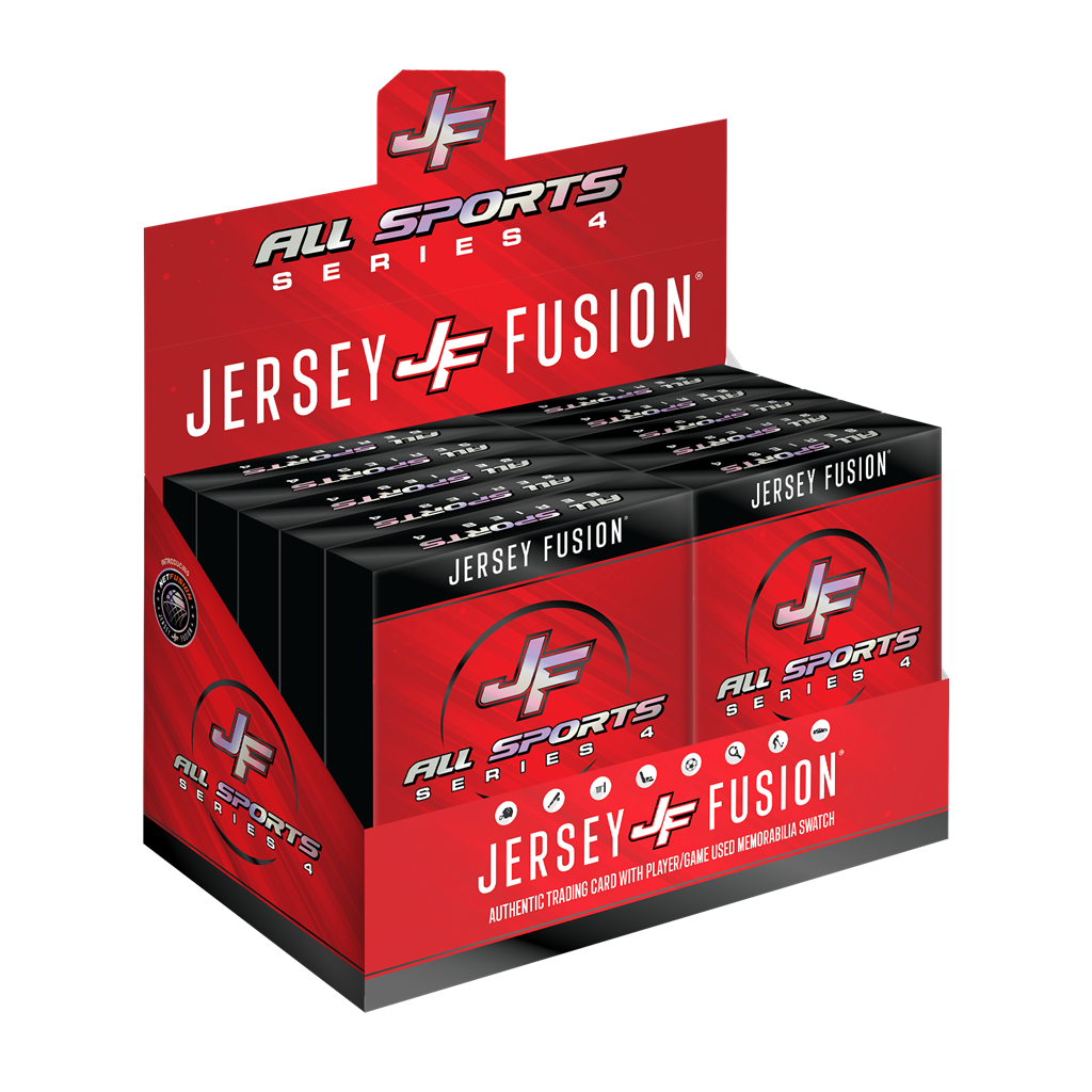 Jersey Fusion All Sports Series 4 Display (10 Boxes) WE are