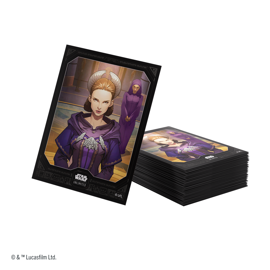 Gamegenic - Star Wars: Unlimited Konstkortsskydd - Padmé Amidala