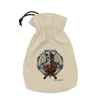 Anne Stokes Dice Pouch: Viking Skull Q-Workshop