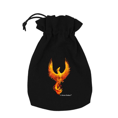 Anne Stokes Dice Pouch: Phoenix Q-Workshop
