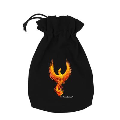 Anne Stokes Dice Pouch: Phoenix Q-Workshop