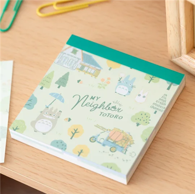 Memo Set Totoro Forest - Min granne Totoro Semic