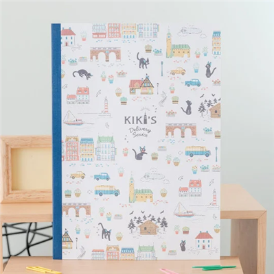 Anteckningsblock Koriko Walking 18,2×25,7 cm - Kiki's Delivery Service Semic